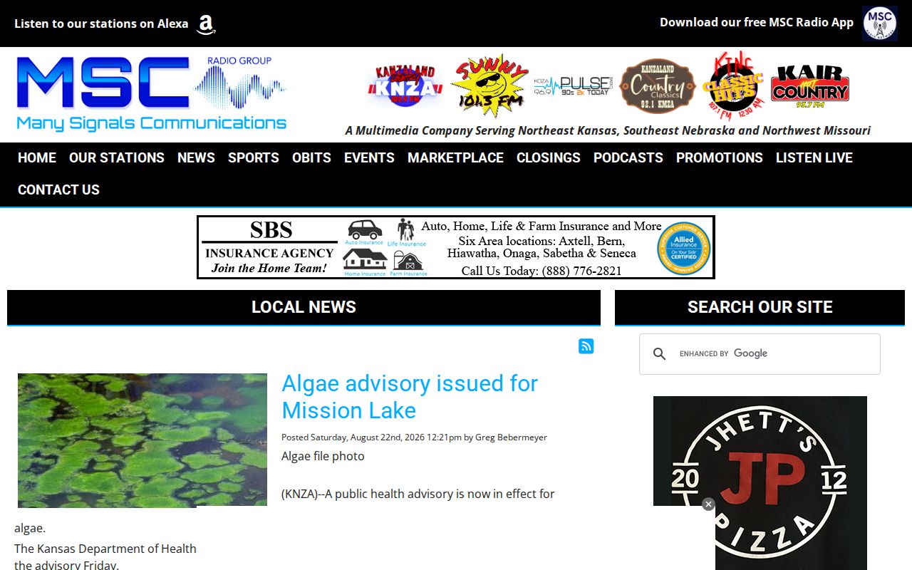 Brown County crime news on MSC KNZA local news